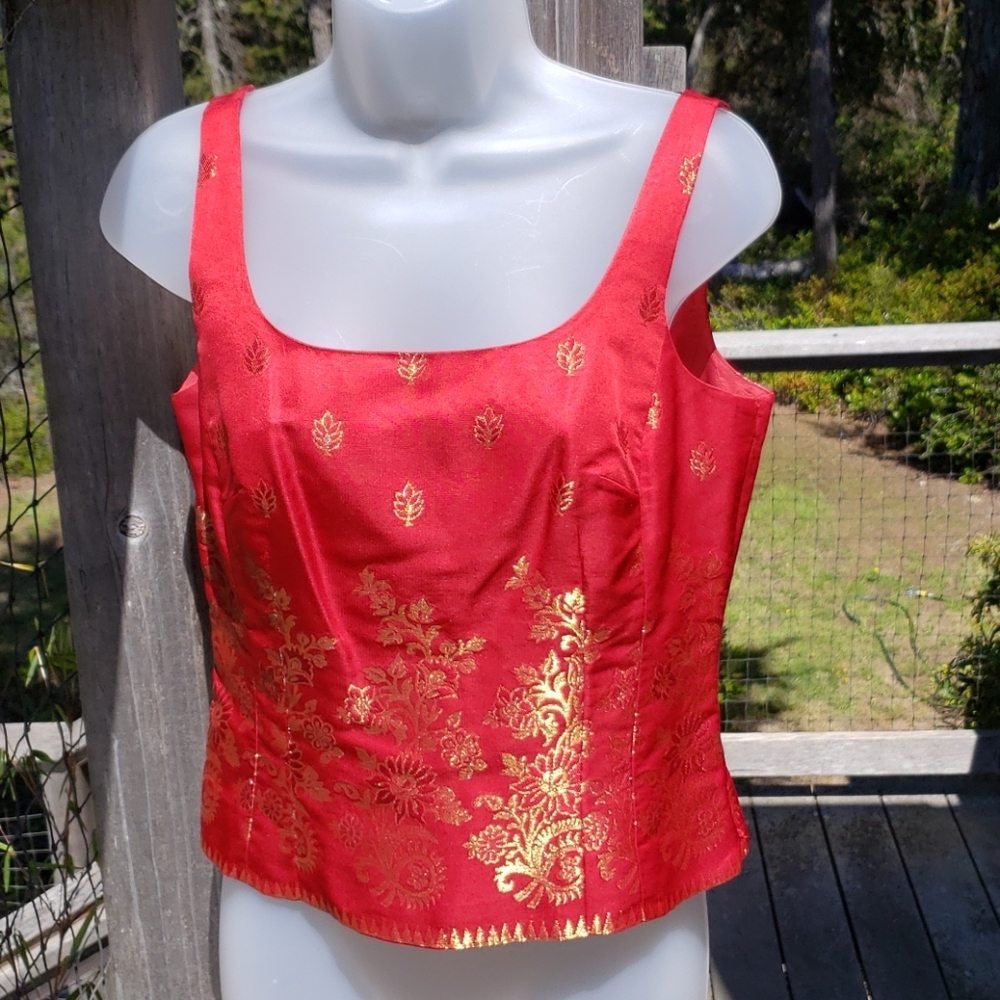 Anne Taylor Silk/Rayon Top